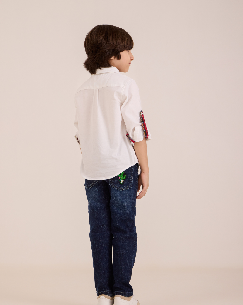 Cotton Oxford Shirt