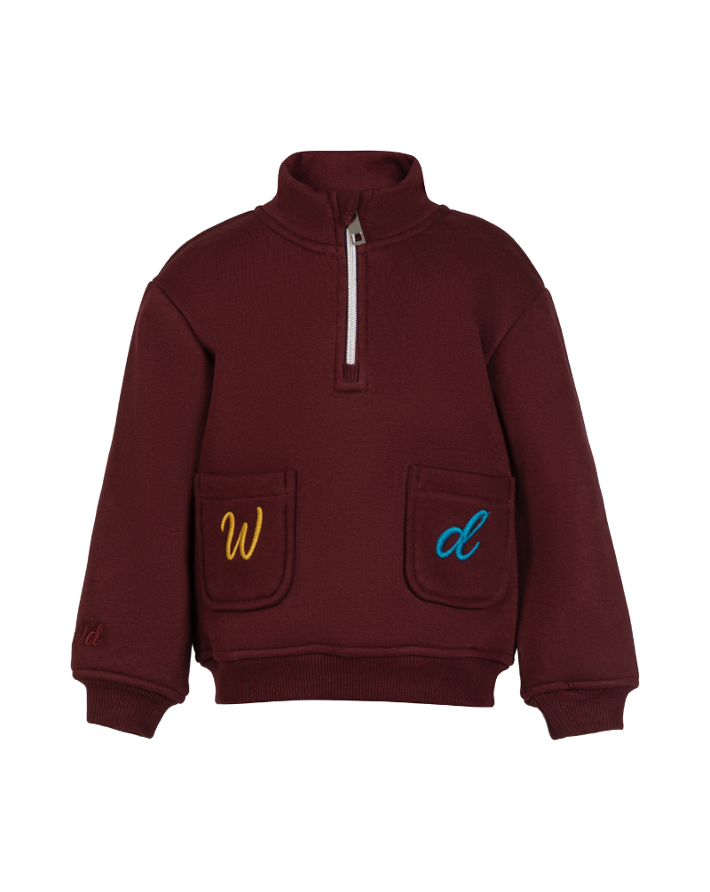 Quarter Zip-top Sweatshirt