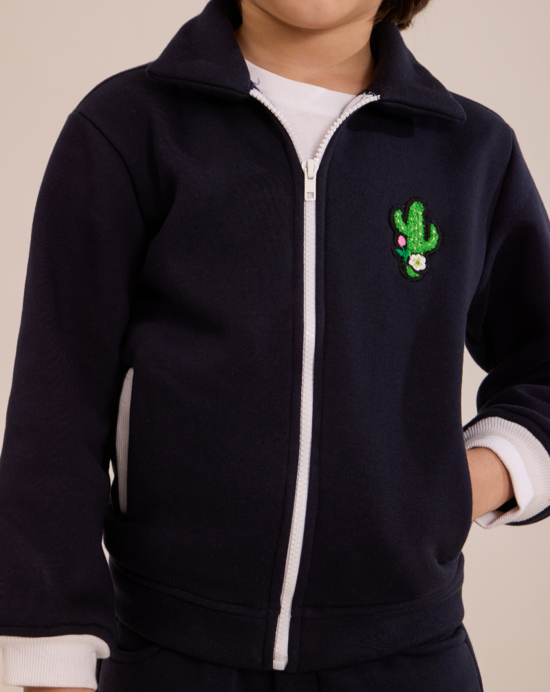Two-piece Sweatshirt and Jogger Set