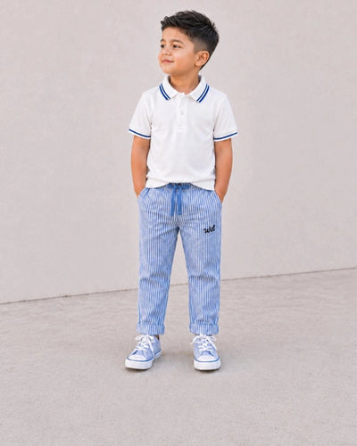 blue stripe
