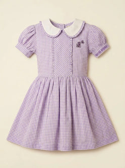 lavender pearl check