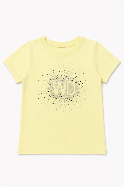 Rhinestone logo Tee
