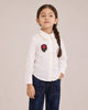 Rose Embroidered Lace Shirt
