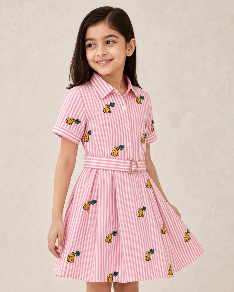 blush stripe