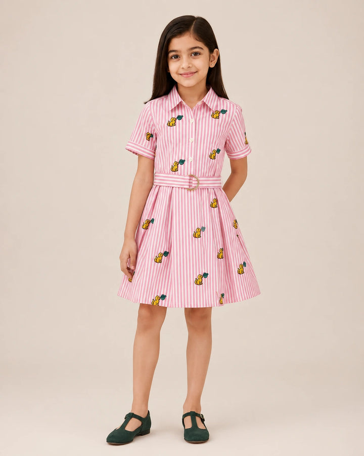 blush stripe