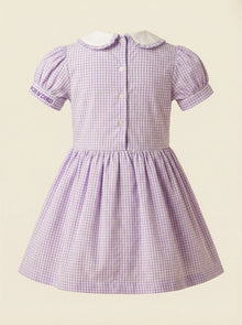 lavender pearl check