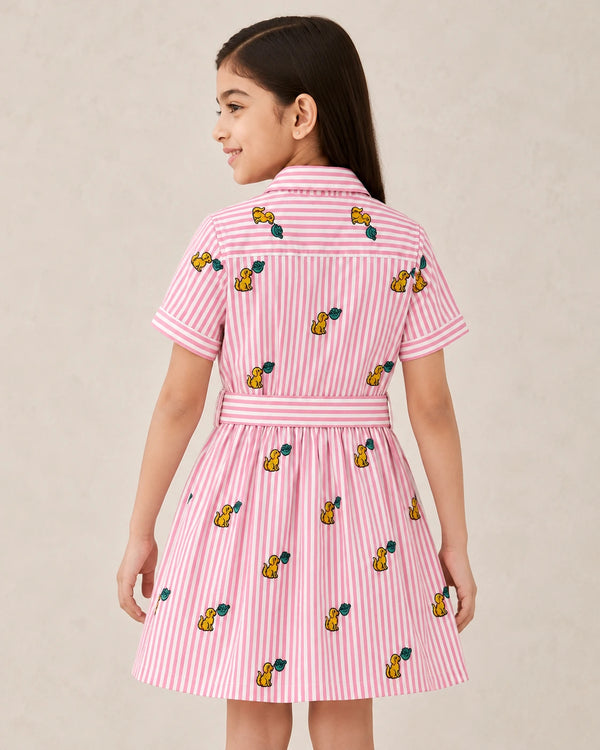 blush stripe