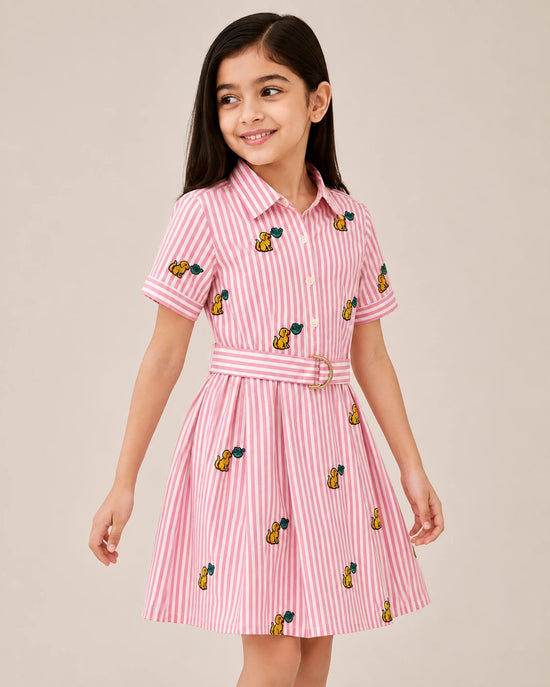 blush stripe
