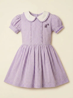 lavender pearl check