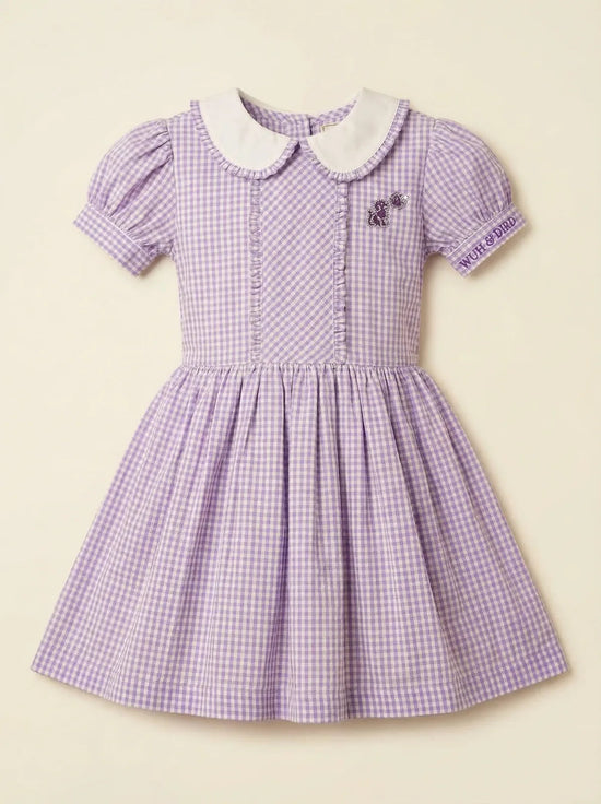 lavender pearl check