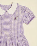 lavender pearl check