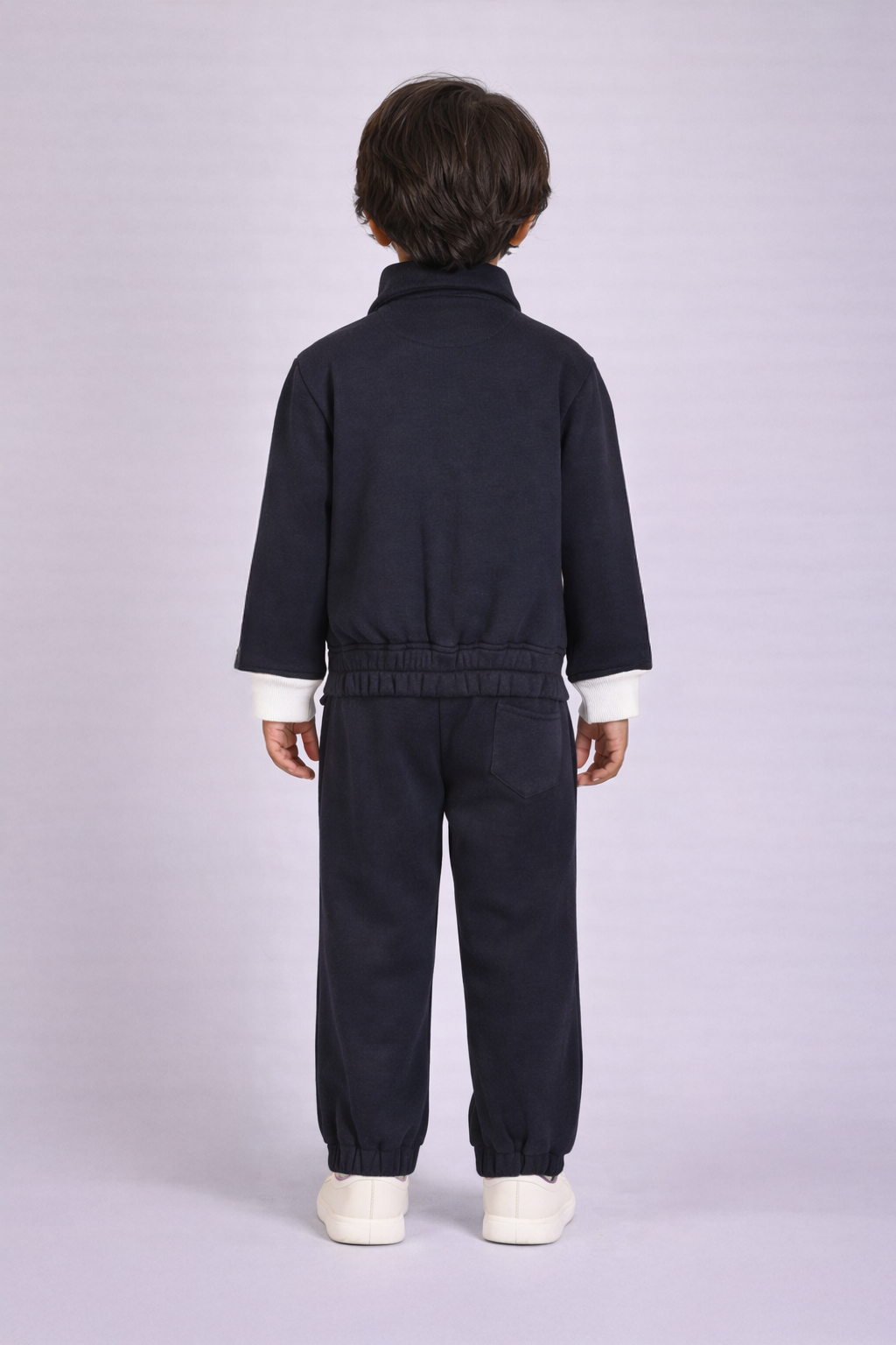 Two-piece sweatshirt and jogger co-ord set