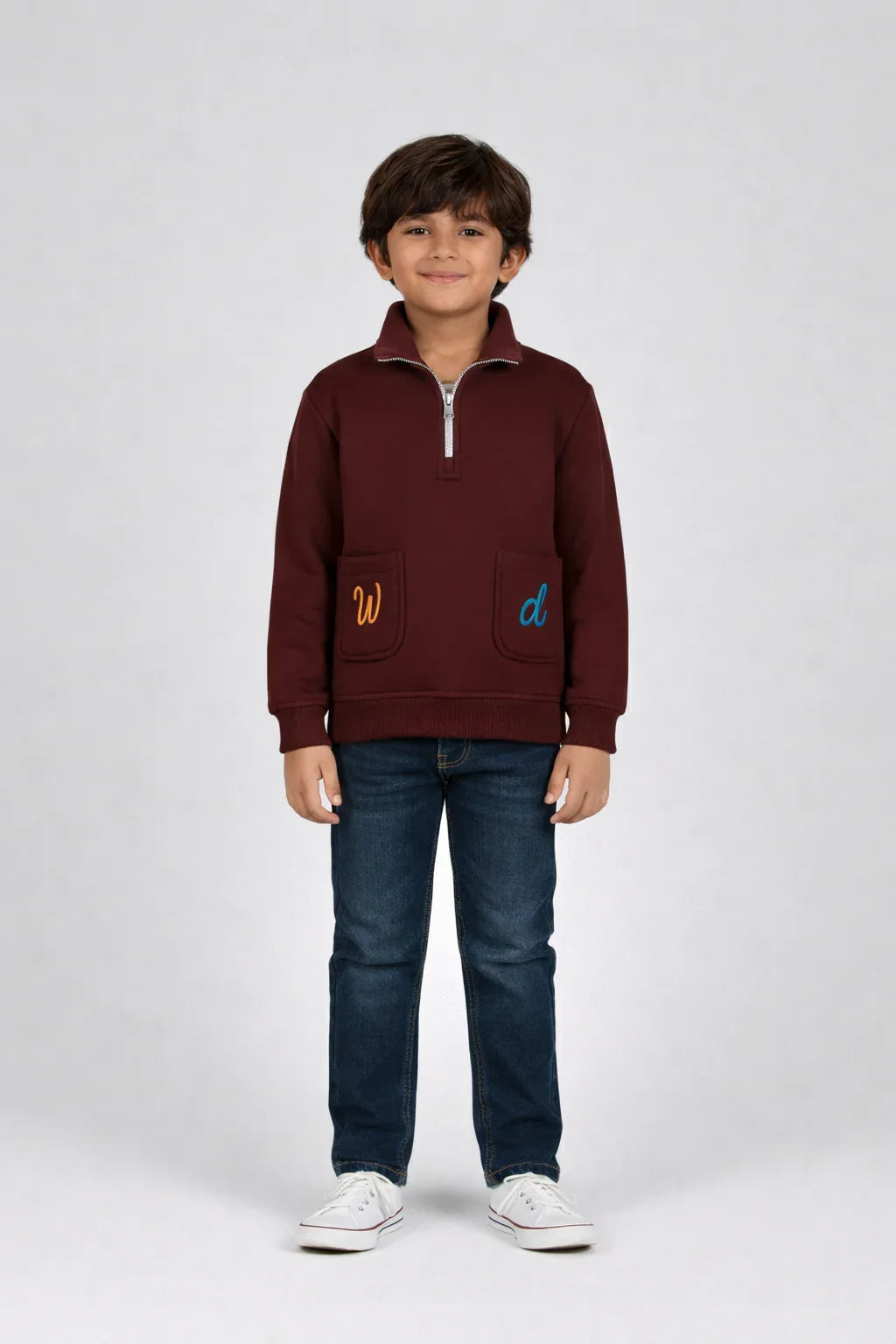 Quarter Zip-top Sweatshirt