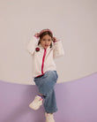 Girls zip-top Fur Jacket