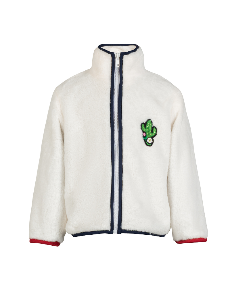 Boy Fur zip-top jumper