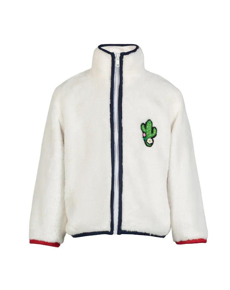 Boy Fur zip-top jumper