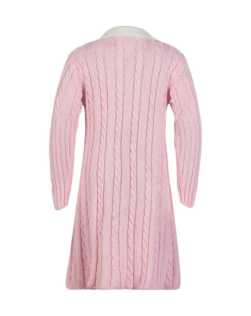 Cable Knit Jumper Dress