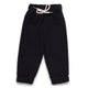 Fleece joggers with drawstring and back pocket
