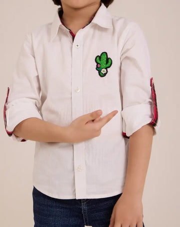 Cotton Oxford Shirt - Wuh&Dird