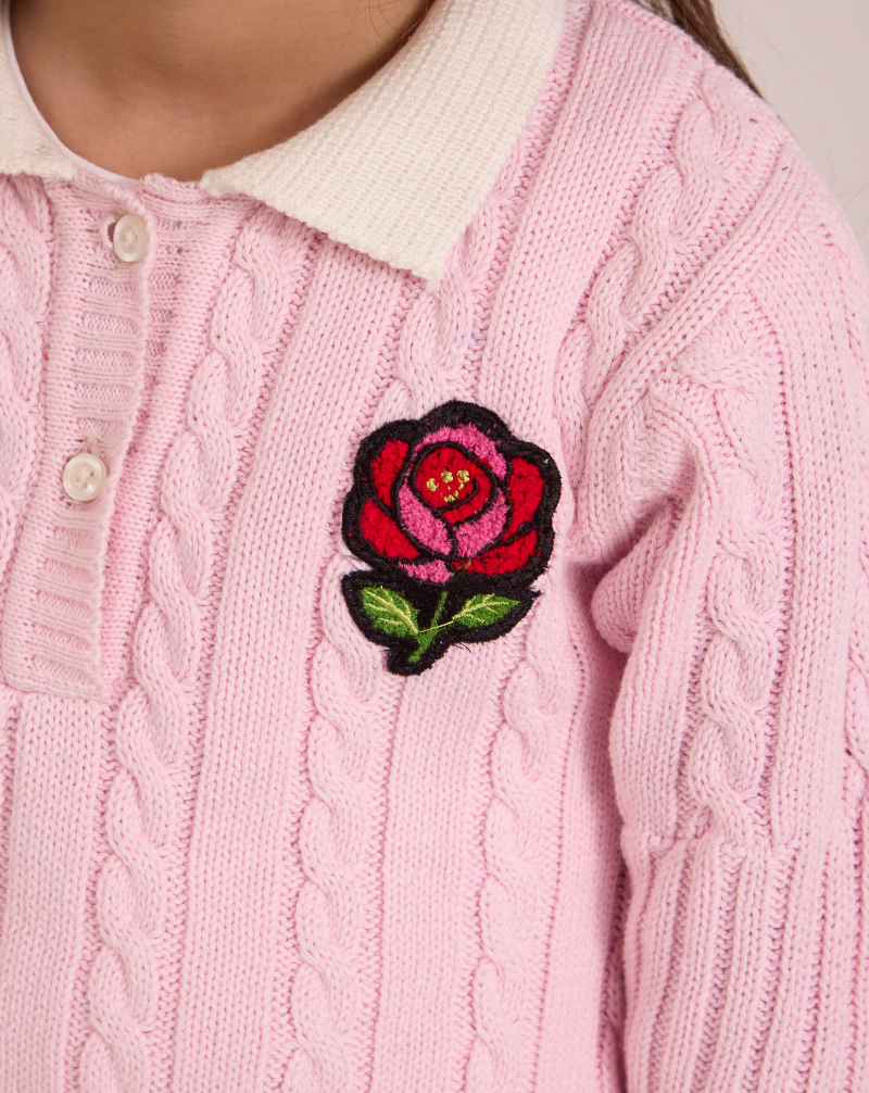 Cable Knit Jumper Dress