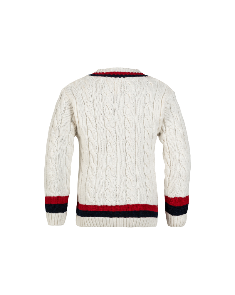 Cable Knit Cricket Jumper