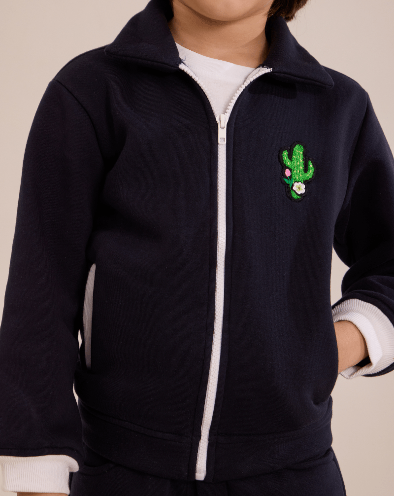 Two - piece Sweatshirt and Jogger Set - Wuh&Dird