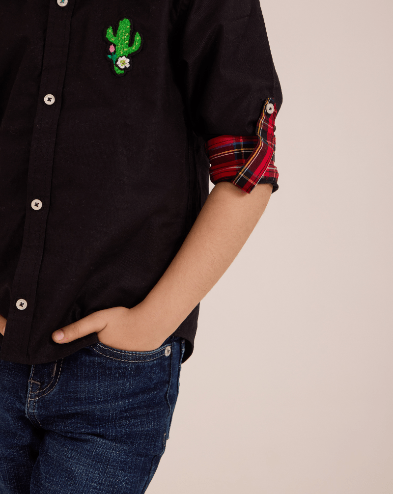 Cotton Oxford Shirt - Wuh&Dird