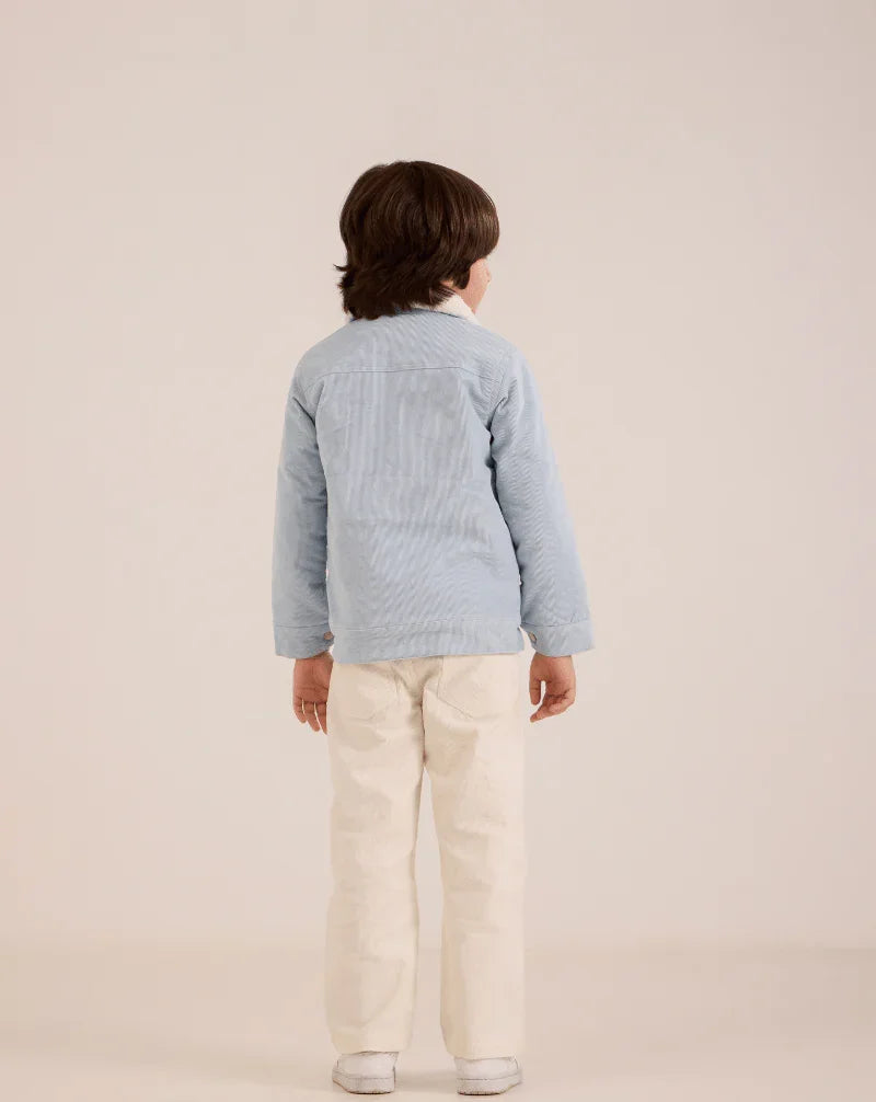 Cactus Corduroy Fur Jacket Set - Wuh&Dird