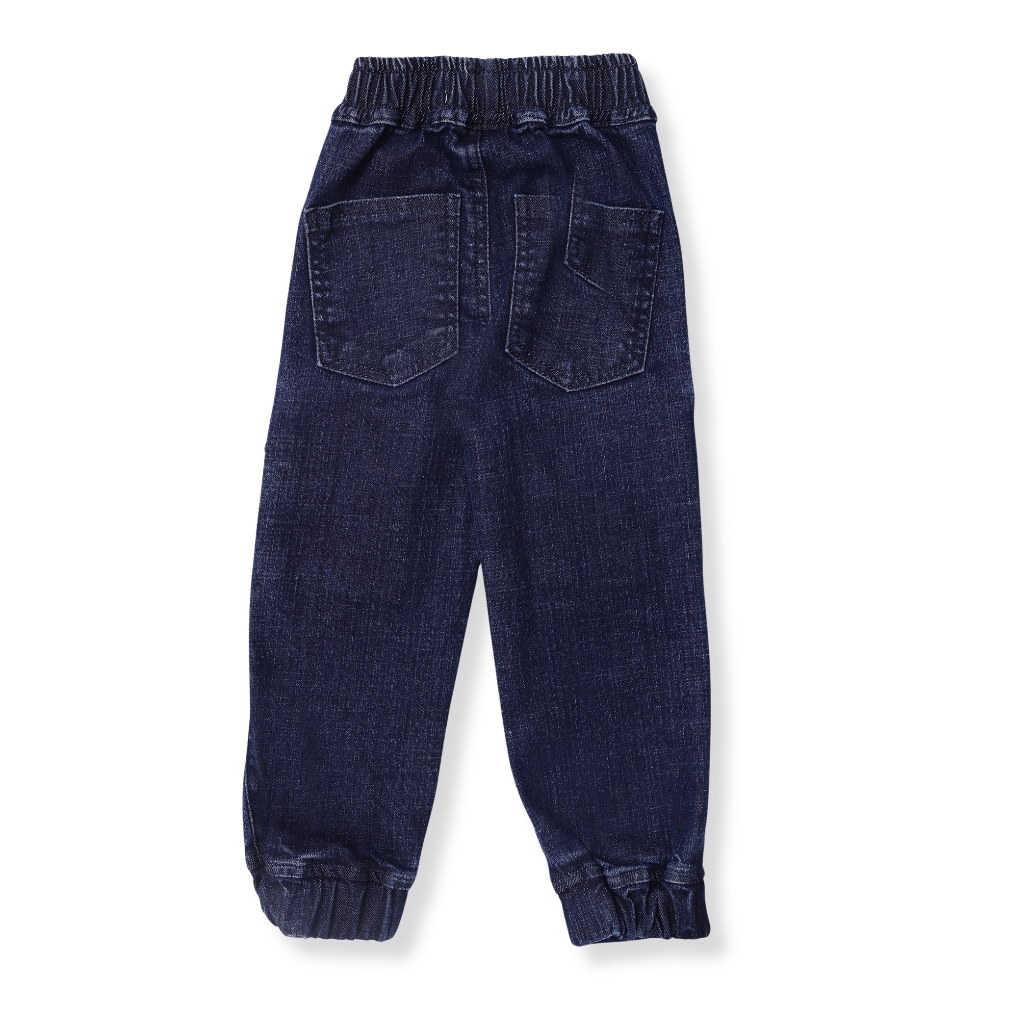 Stretch Denim Cargo Joggers