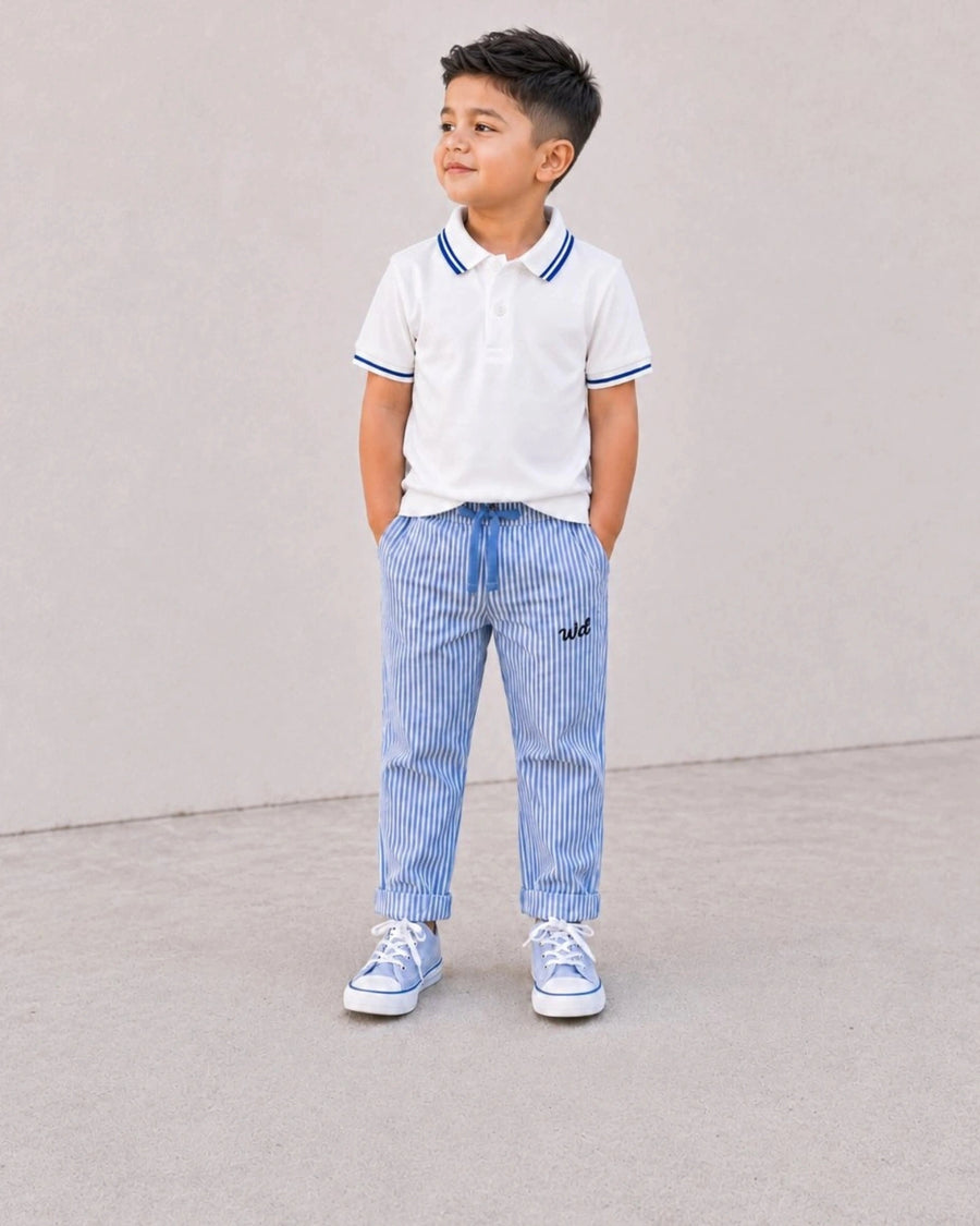 blue stripe