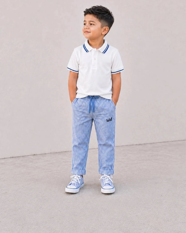 blue stripe