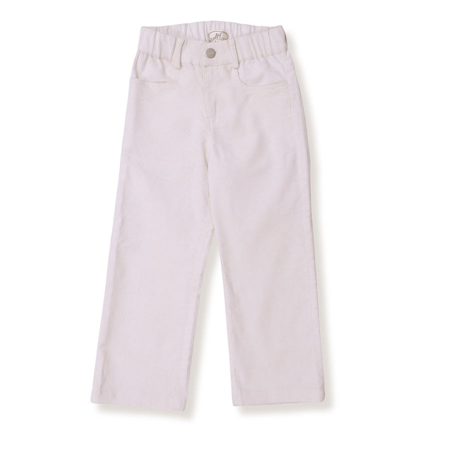 5 pocket corduroy straight trousers - Wuh&Dird