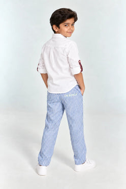 blue stripe