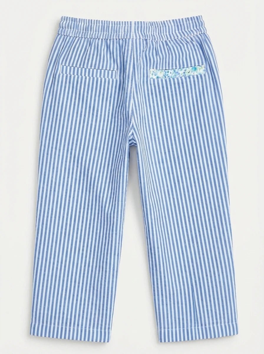 blue stripe
