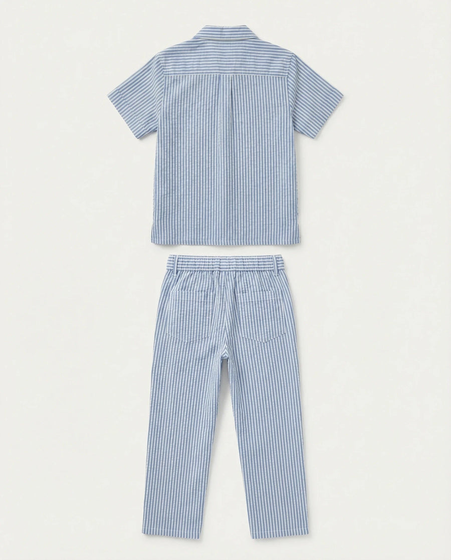blue stripe