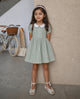 Plaid Ruffled Cotton Seersucker Dress