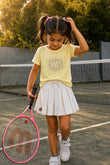 Stretch Mesh Tennis Skort