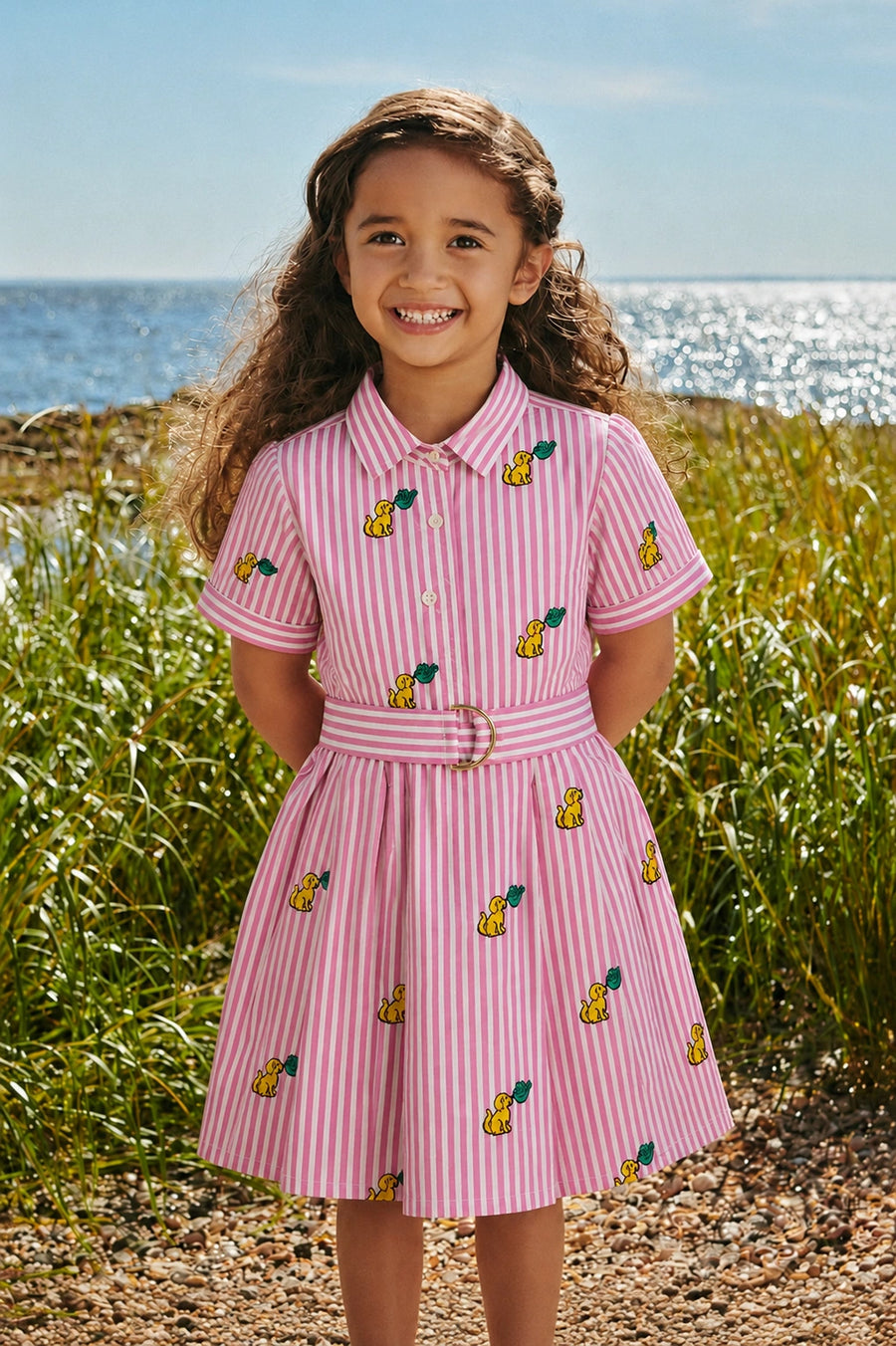 blush stripe