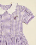 lavender pearl check