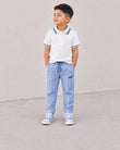 Seersucker Drawstring Pant