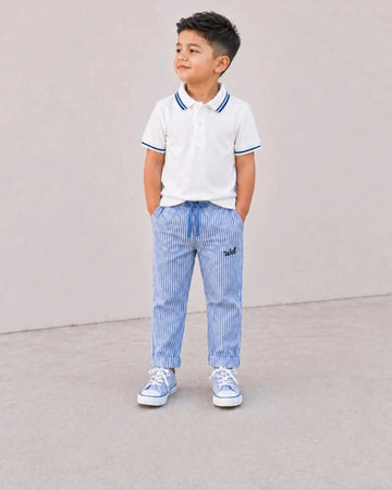 blue stripe
