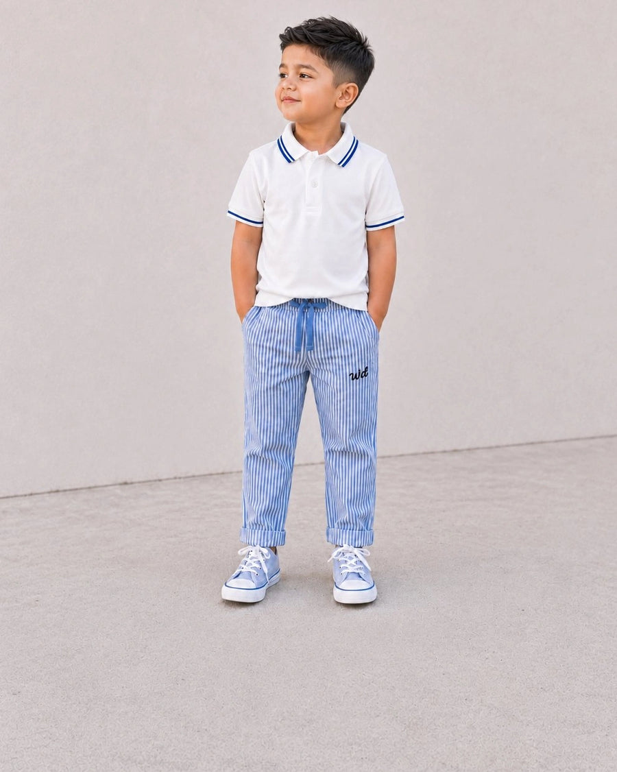 blue stripe