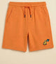 Solid Shorts with Logo