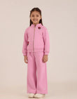 Girls Two-piece Sweatshirt and Flared Trousers Set