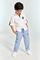 Seersucker Drawstring Pant